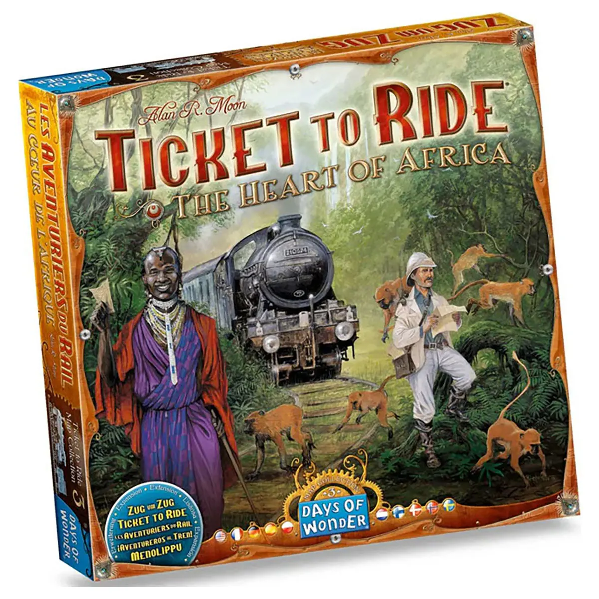 Ticket To Ride Heart Of Africa Map Collection Vol 3 1