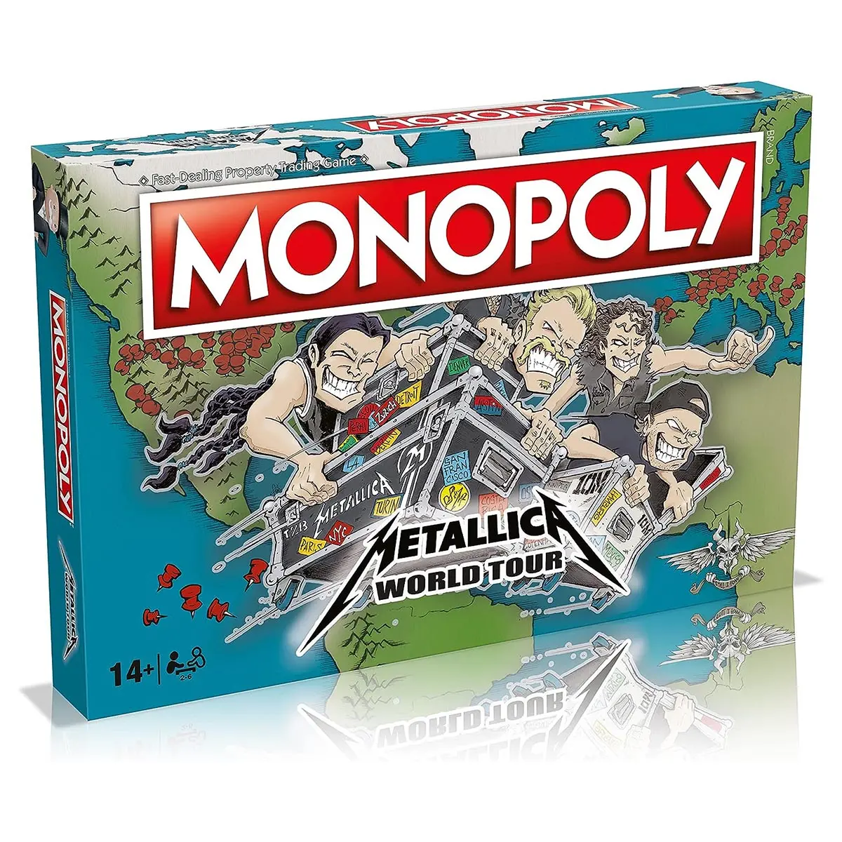 Monopoly Board Game Metallica World Tour Edition 1