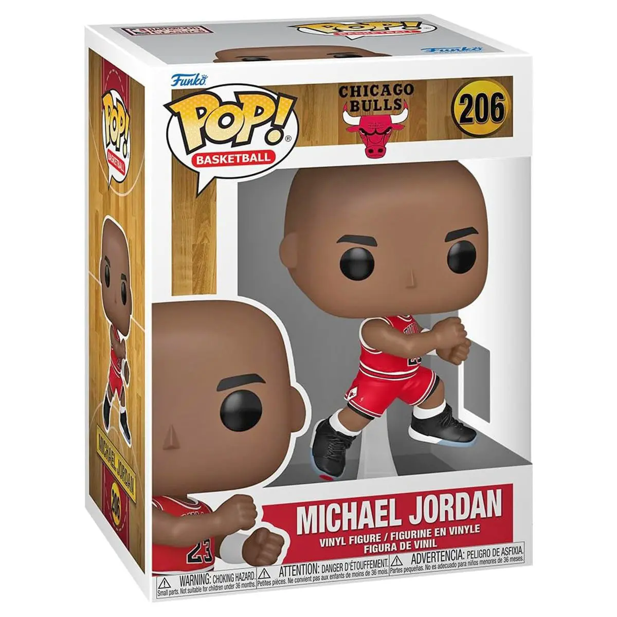 Funko Pop! Basketball: Nba Chicago Bulls: Michael Jordan '89 'The Shot' Vinyl Figure #206 1