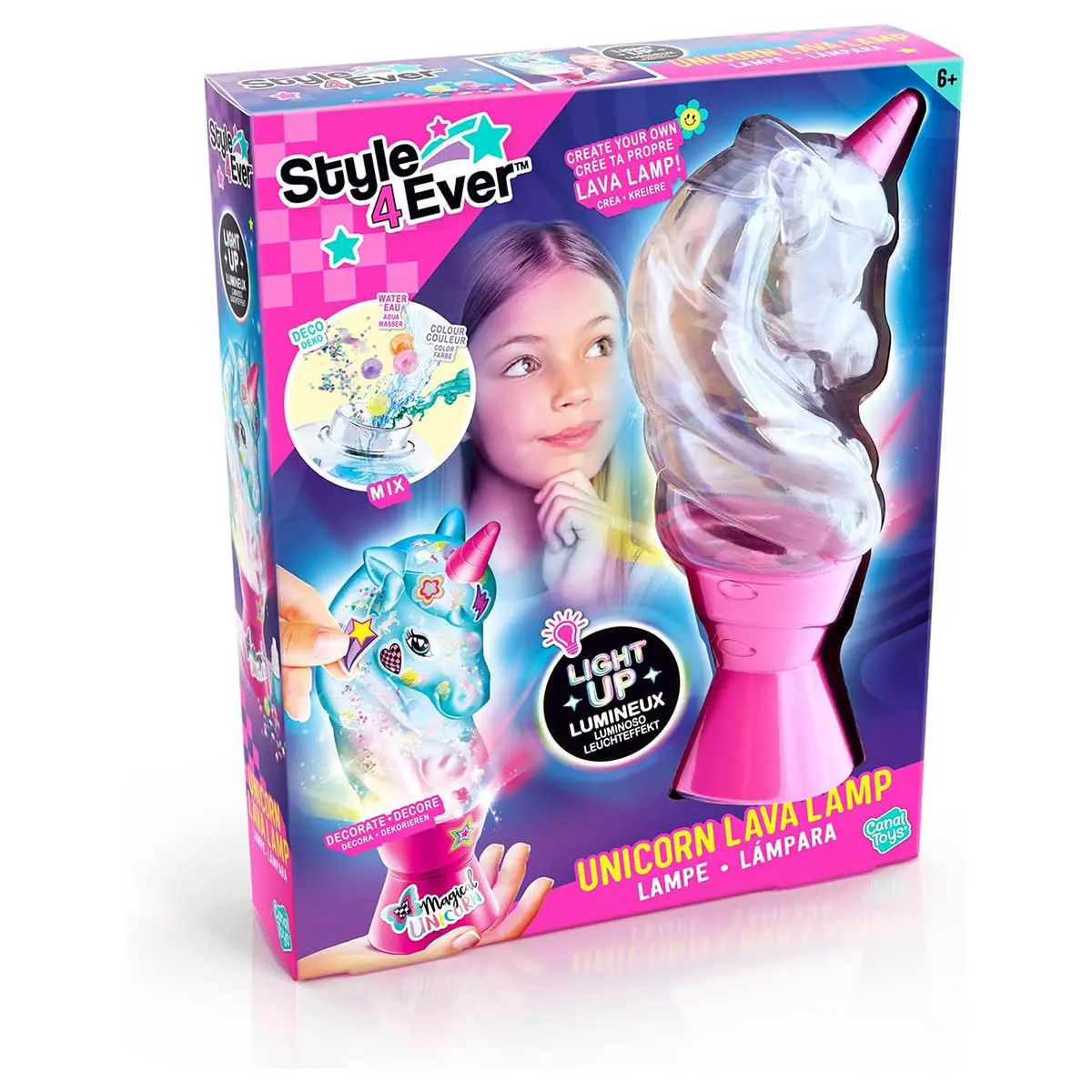 Style 4 Ever Unicorn Lava Lamp 1