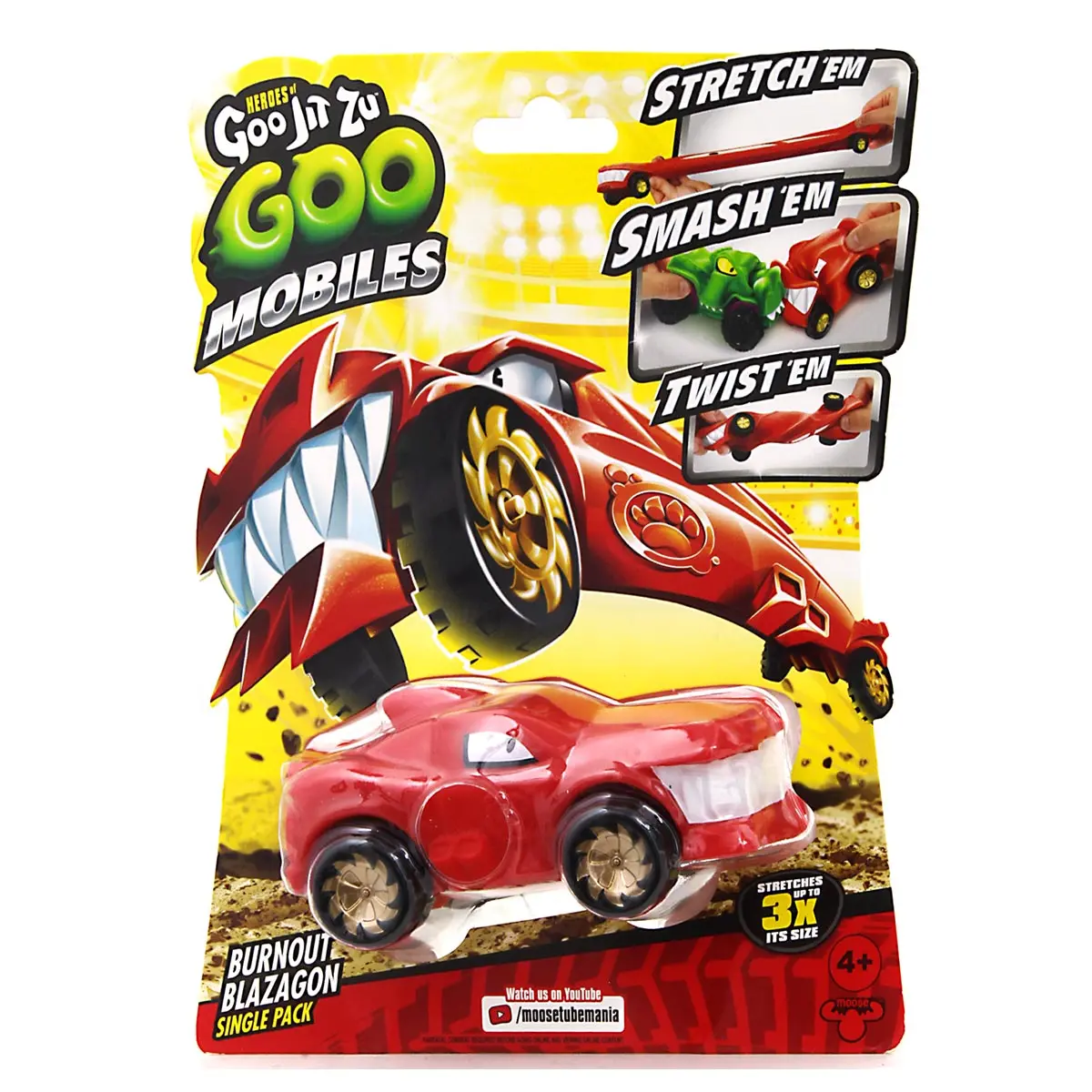 Heroes Of Goo Jit Zu: Goo Mobiles Burnout Blazagon Stretch Vehicle 1
