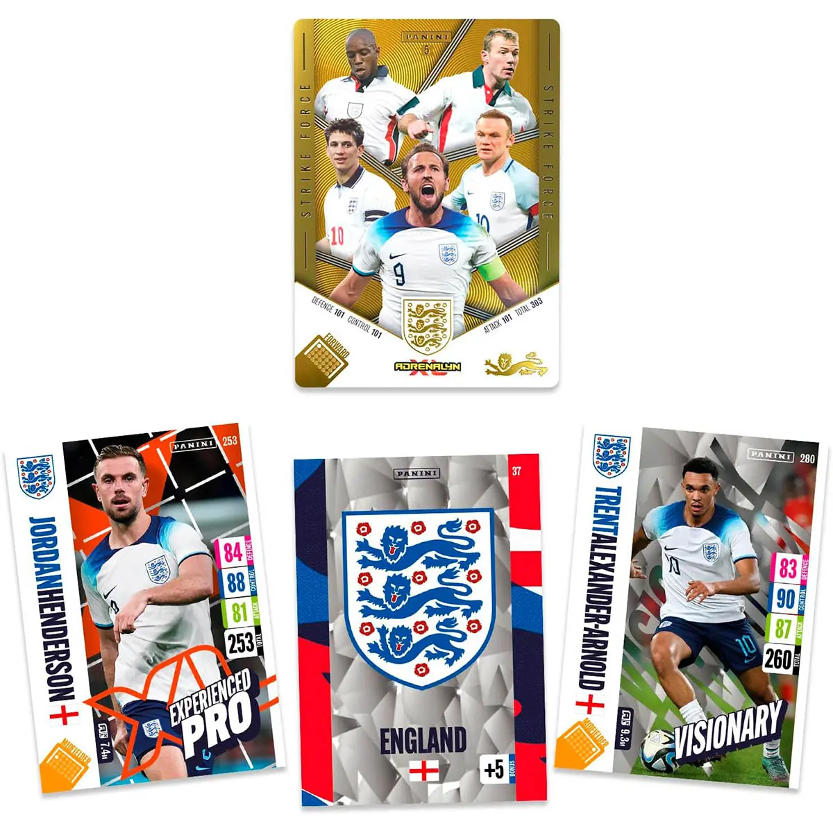 Panini England Adrenalyn Xl: Tournament Edition Pack (6 Cards) 2