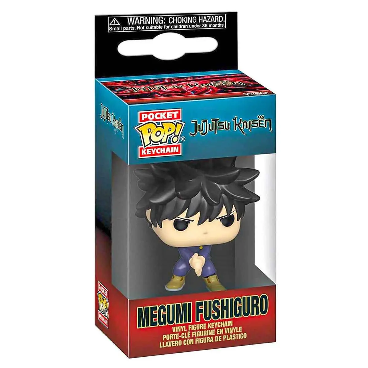 Funko Pop! Pocket Keychain: Jujutsu Kaisen: Megumi Fushiguro Vinyl Figure 1