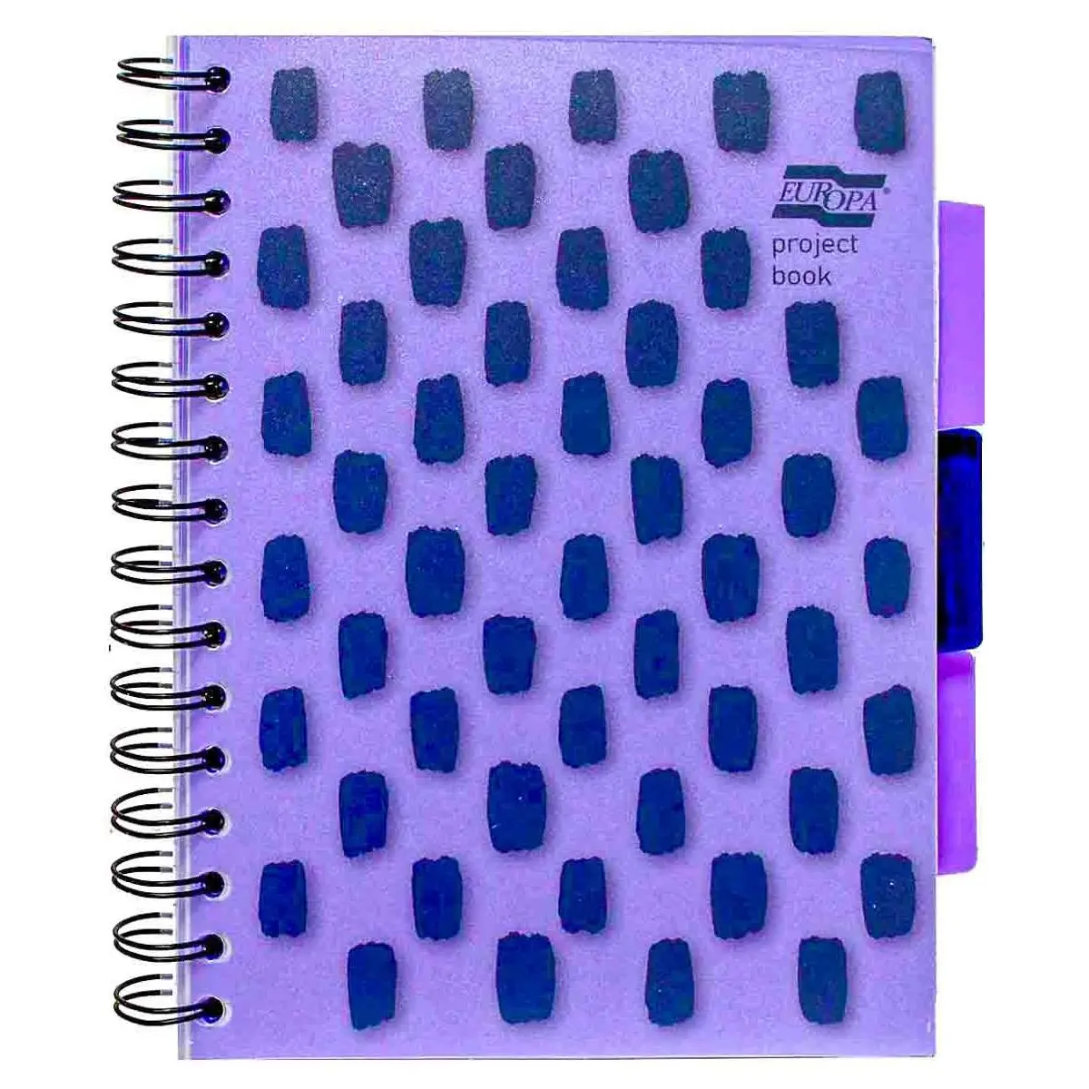 Clairefontaine Europa Splash A5 Project Book Purple 1