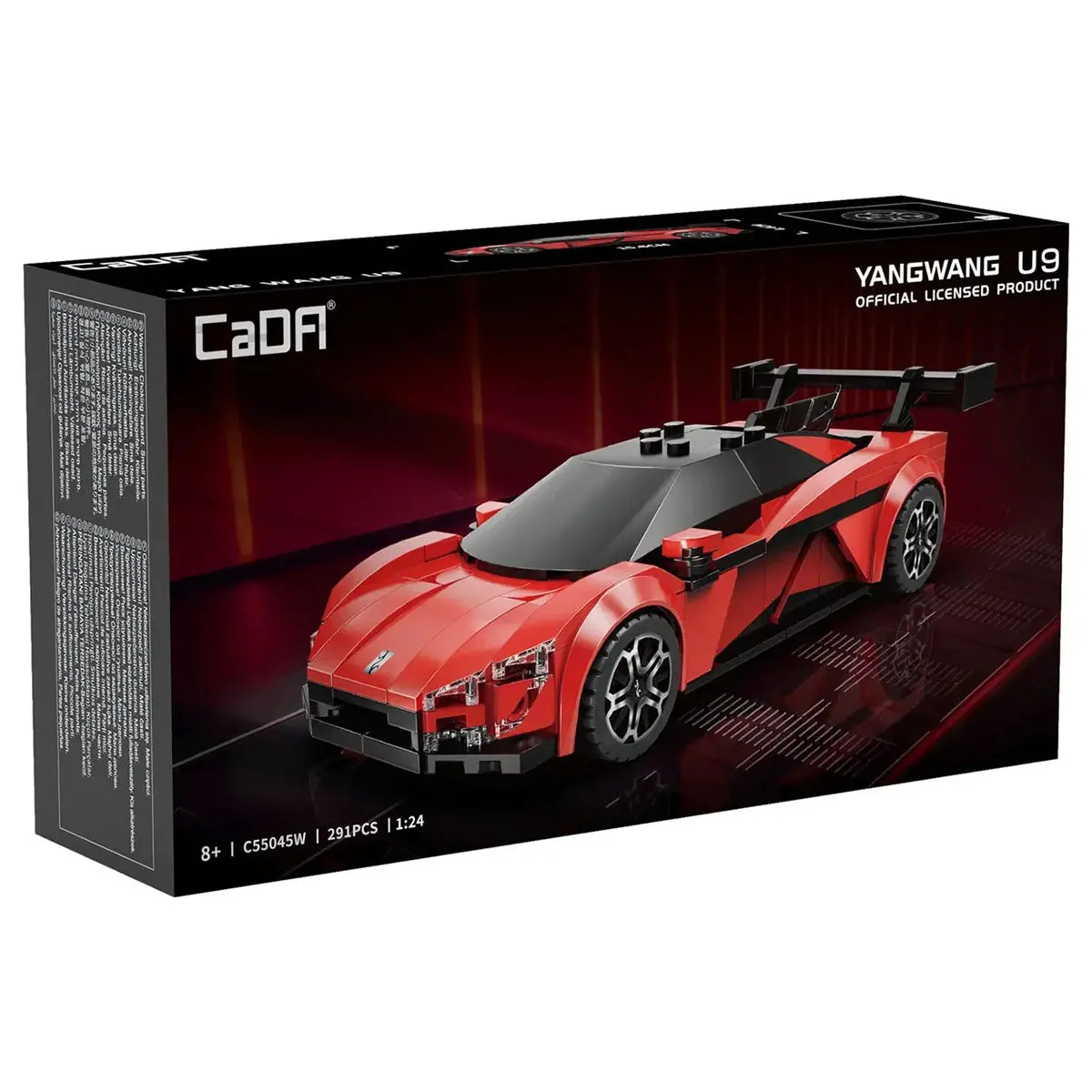 Cada Byd Yangwang U9 Electric Super Coupé Building Set 1