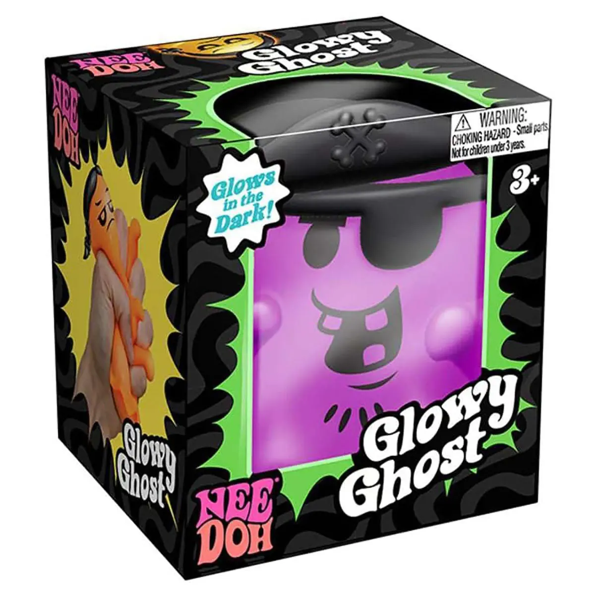 Needoh Glowy Ghost Fidget Toy (Styles Vary) 1