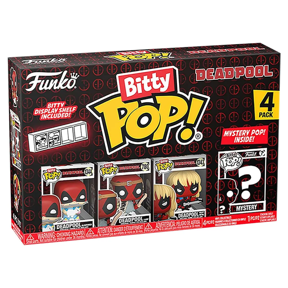 Funko Bitty Pop! Deadpool Mini Figures Series 4 (4 Pack) 1