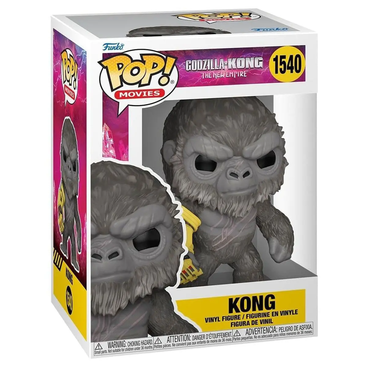 Funko Pop! Movies: Godzilla X Kong: The New Empire: Kong Vinyl Figure #1540 1