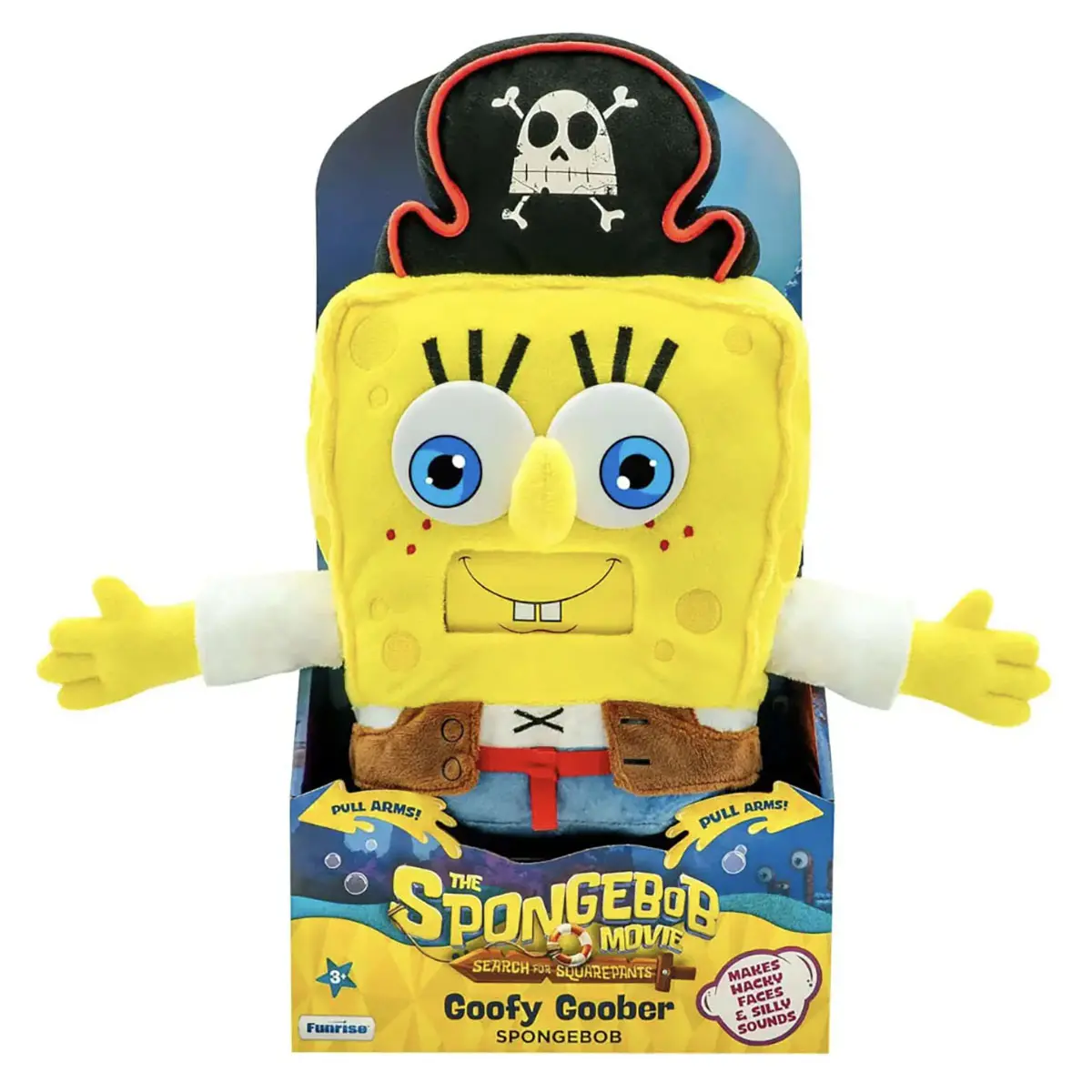 The Spongebob Movie Goofy Goober Spongebob 16" Plush 1
