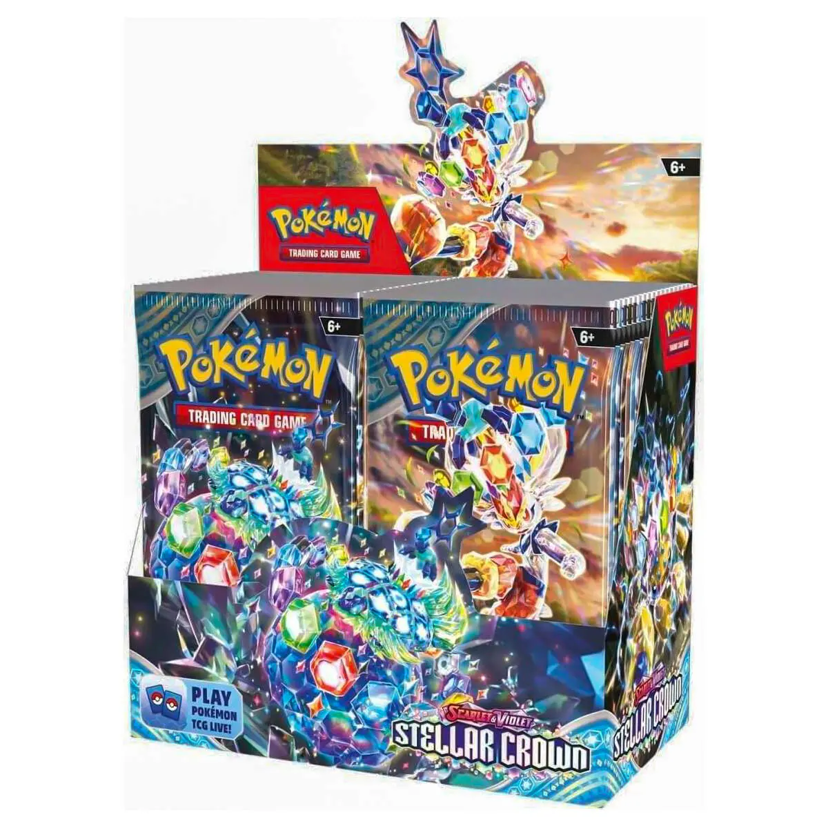 Pokémon Tcg: Scarlet & Violet: Stellar Crown Booster 36 Pack Box 1