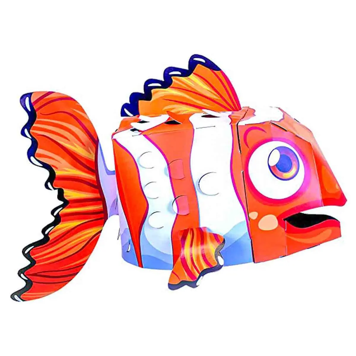 Fiesta Crafts 3D Card Craft Clownfish Mask 2