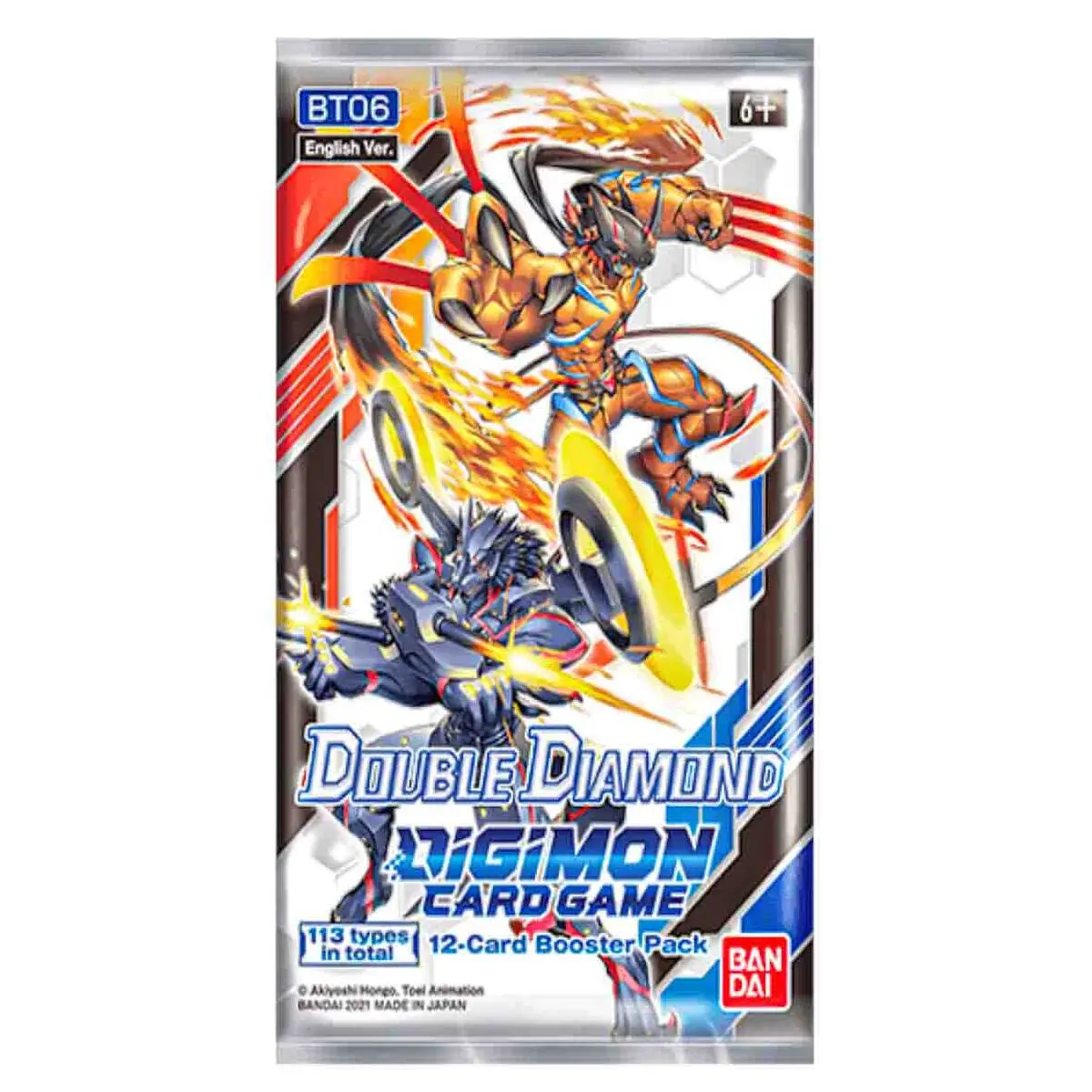 Digimon Card Game: Double Diamond Bt06 Booster Pack 1