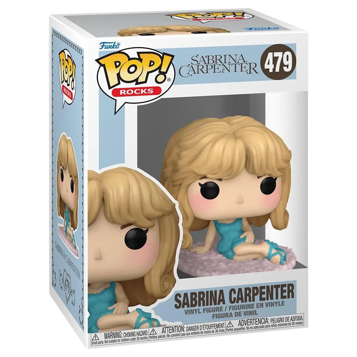 Funko Pop! Rocks: Sabrina Carpenter (Night Gown) Vinyl Figure #479 1