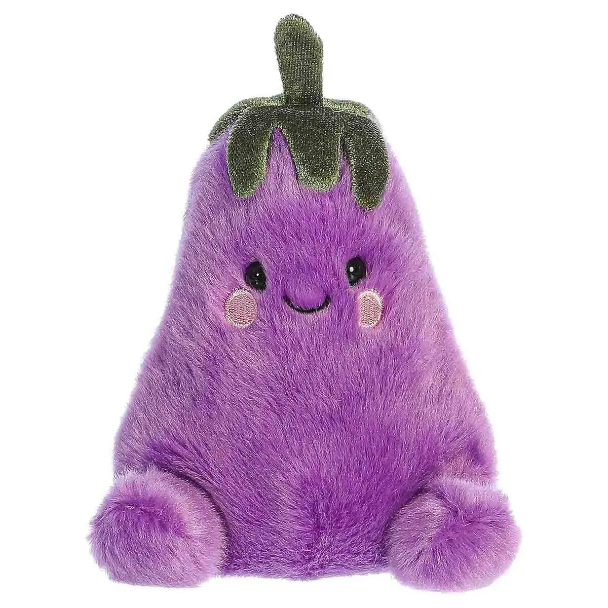 Palm Pals Aubrey Eggplant 13Cm Soft Toy 1