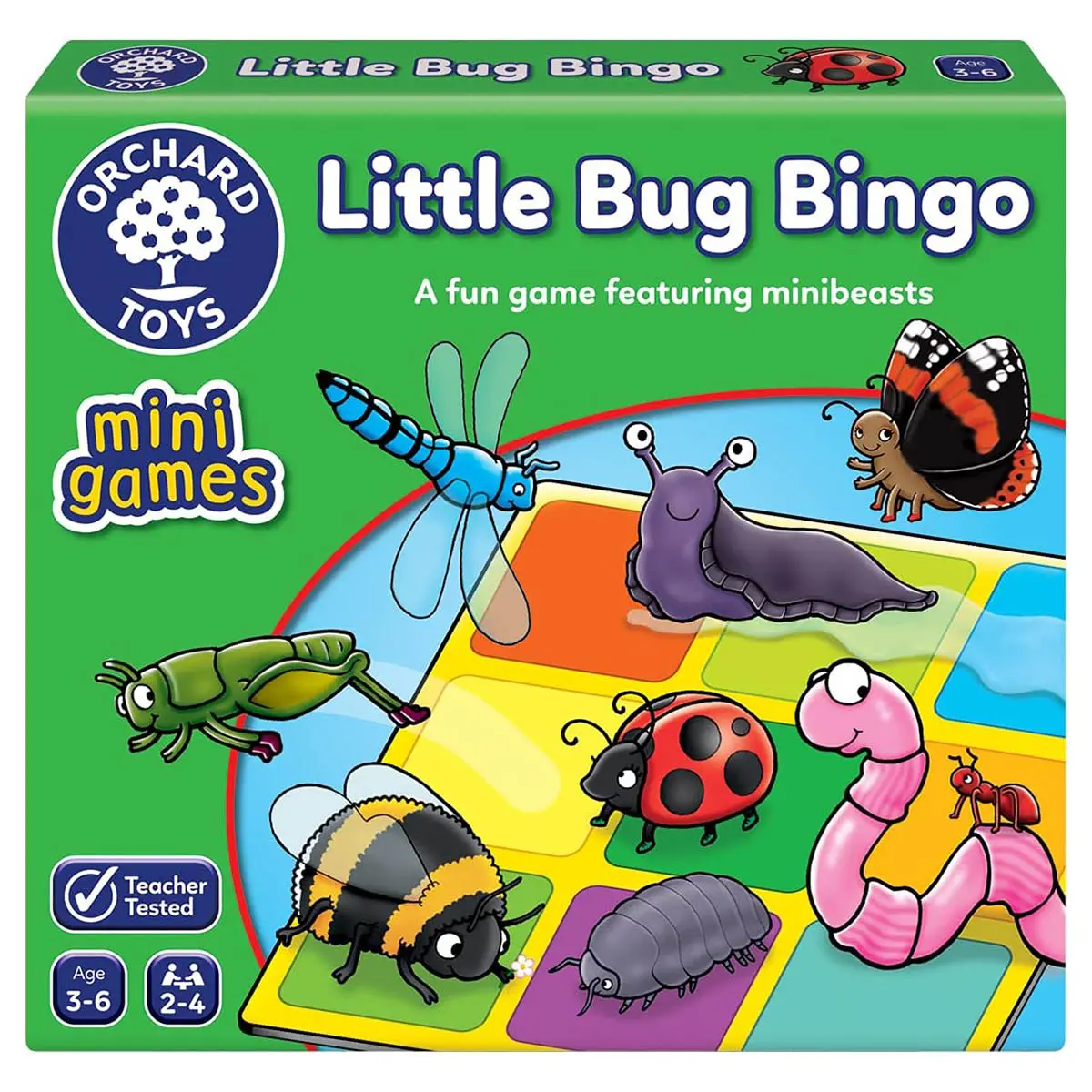 Orchard Toys Little Bug Bingo Mini Game 1