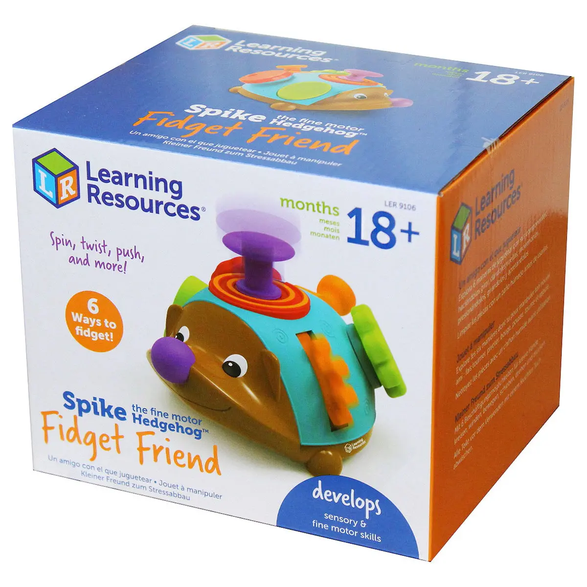 Learning Resources Spike The Fine Motor Hedgehog Fidget Friend 1