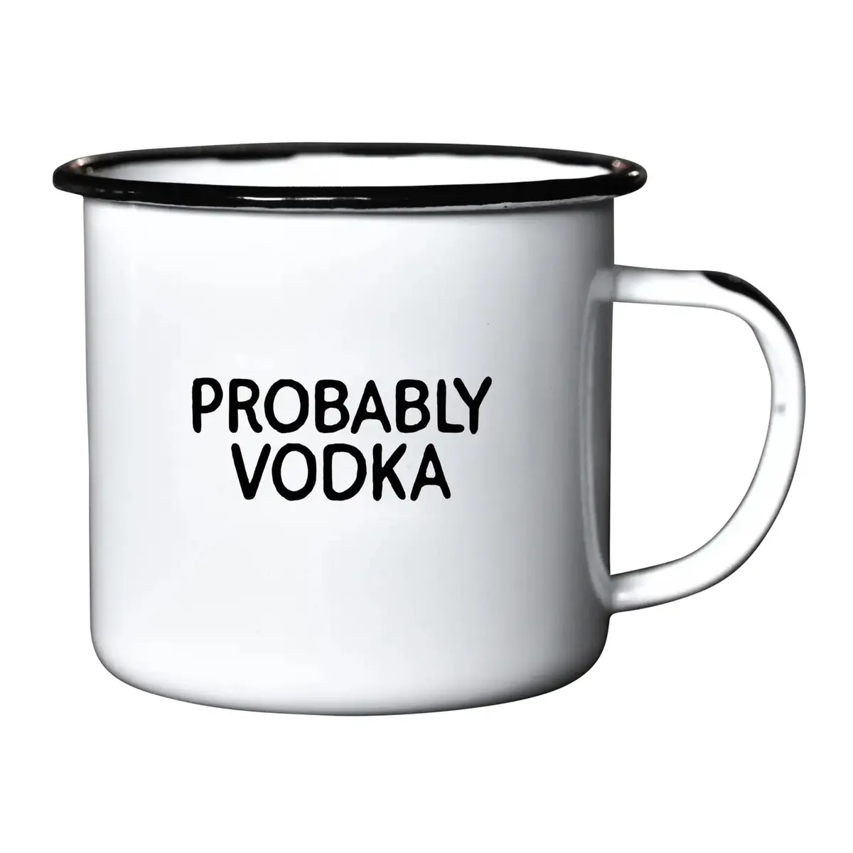 Probably Vodka | Enamel Mug 1