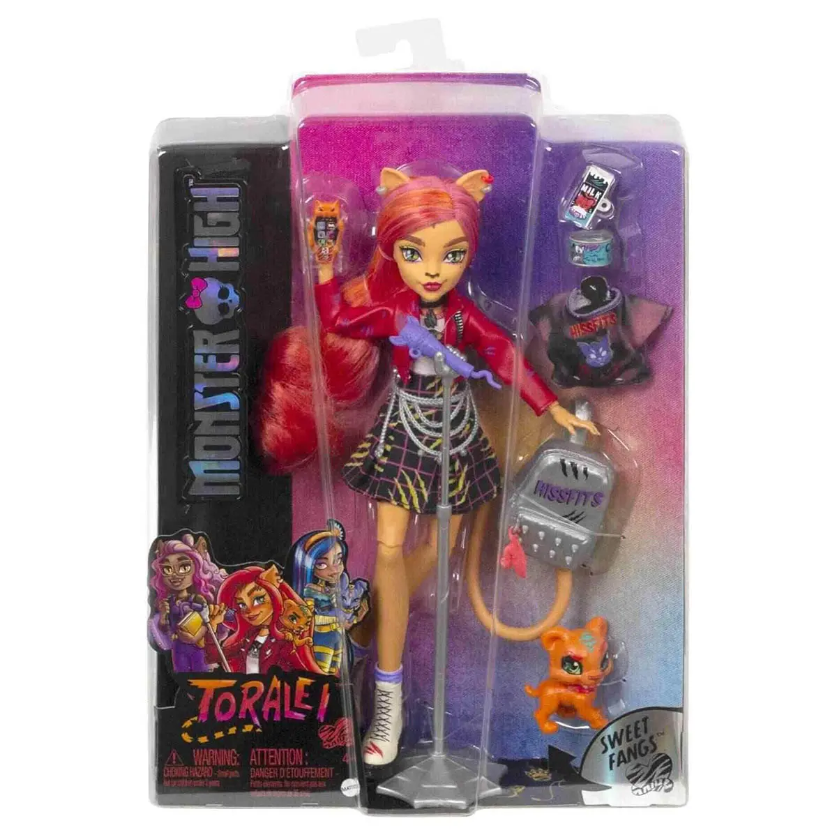 Monster High Toralei Stripe Doll Set 1
