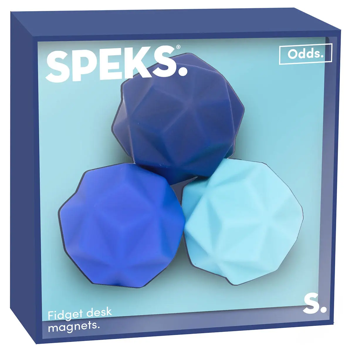 Speks Odds Blue Peaks Fidget Desk Magnets (3 Pack) 1