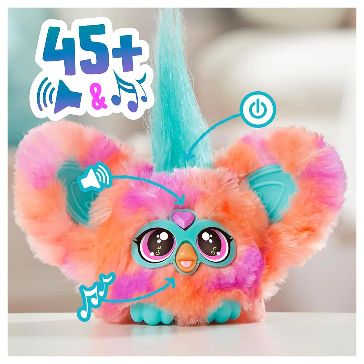 Furby Furblets Ree-Mix Mini Electronic Plush Toy For Girls & Boys 6+ 2