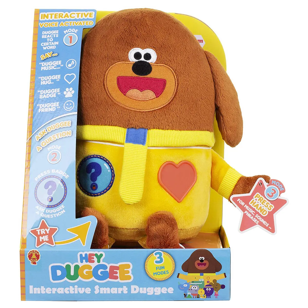 Hey Duggee Interactive Smart Duggee Soft Toy 1