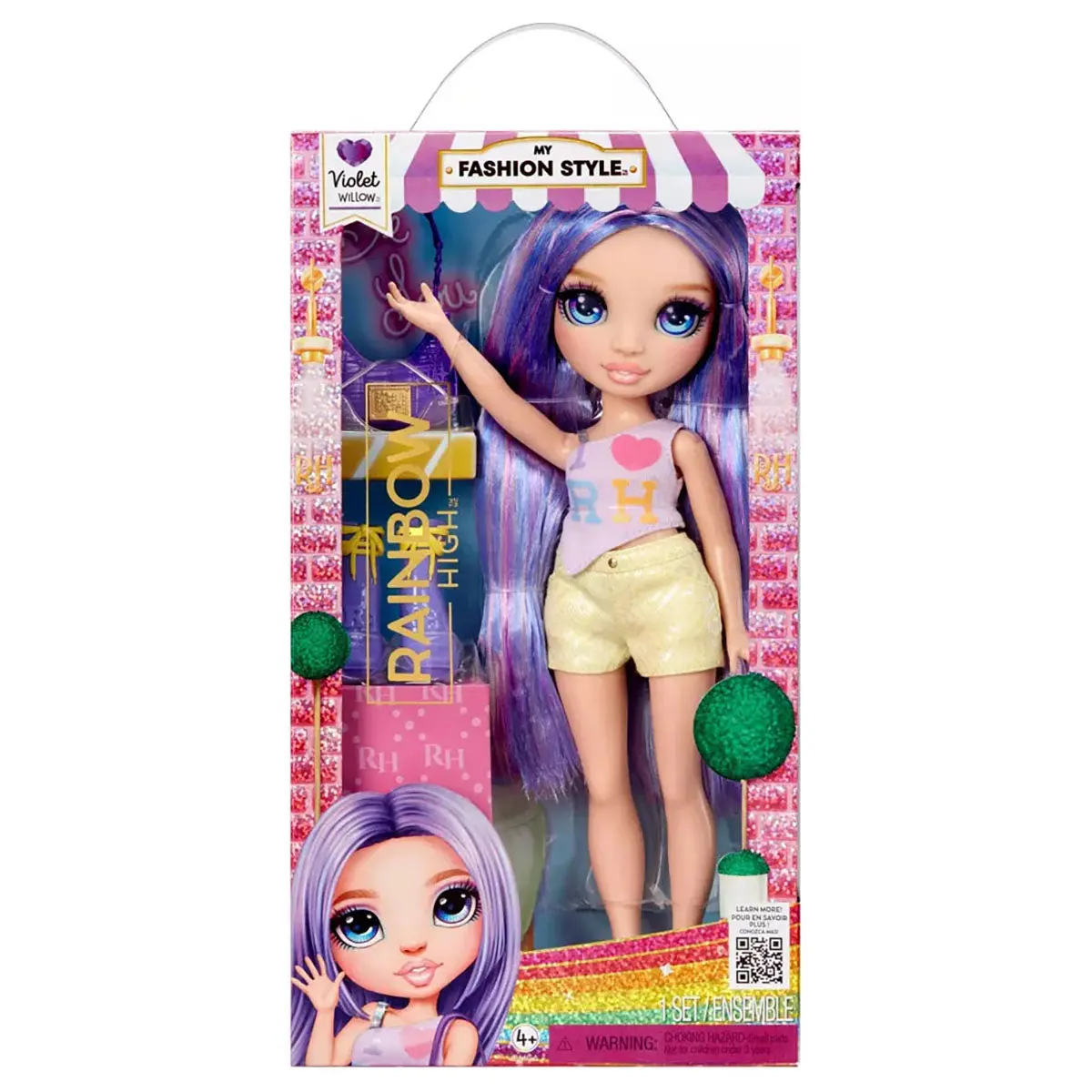 Rainbow High My Fashion Style Violet Willow Doll 1