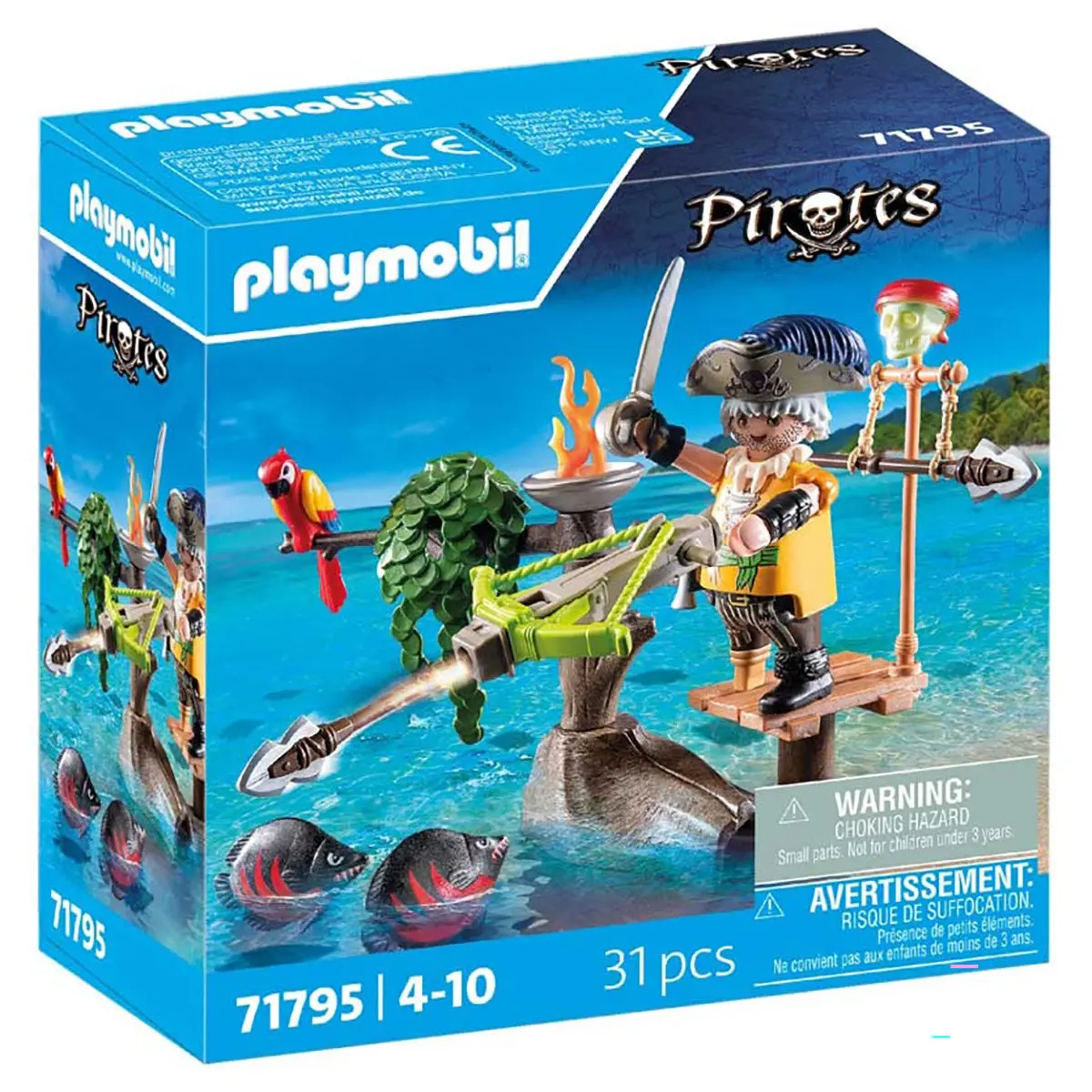 Playmobil Pirate With Ballista Playset 1