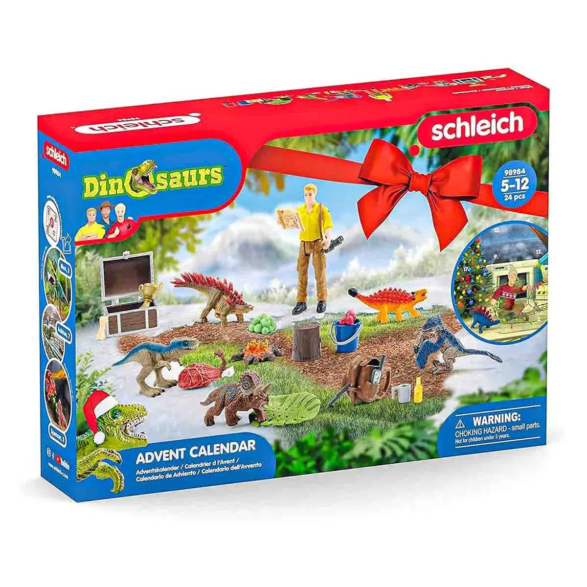 Schleich Dinosaurs Treasure Map Advent Calendar 1