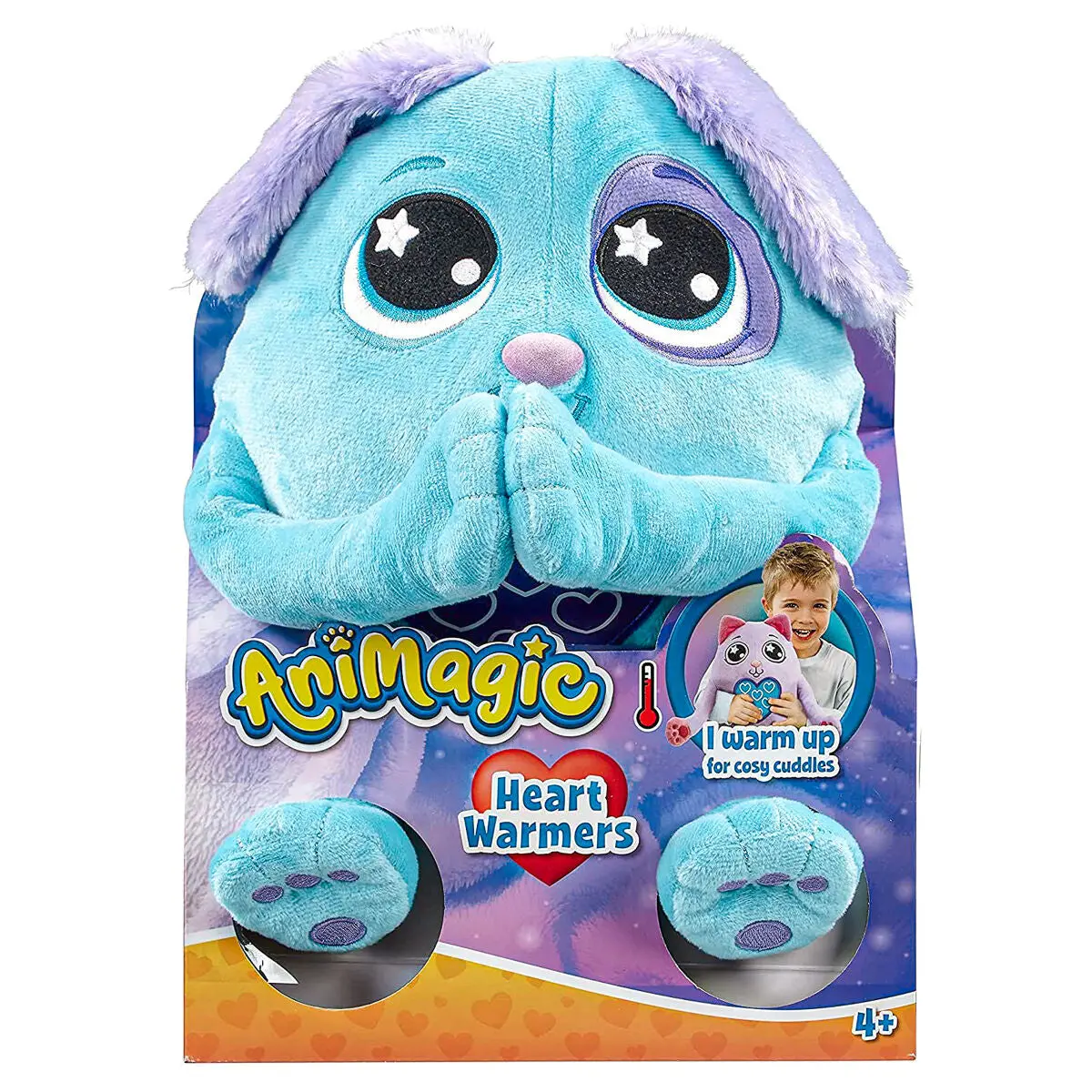 Animagic Heart Warmers Cuddles Dog Soft Toy 1