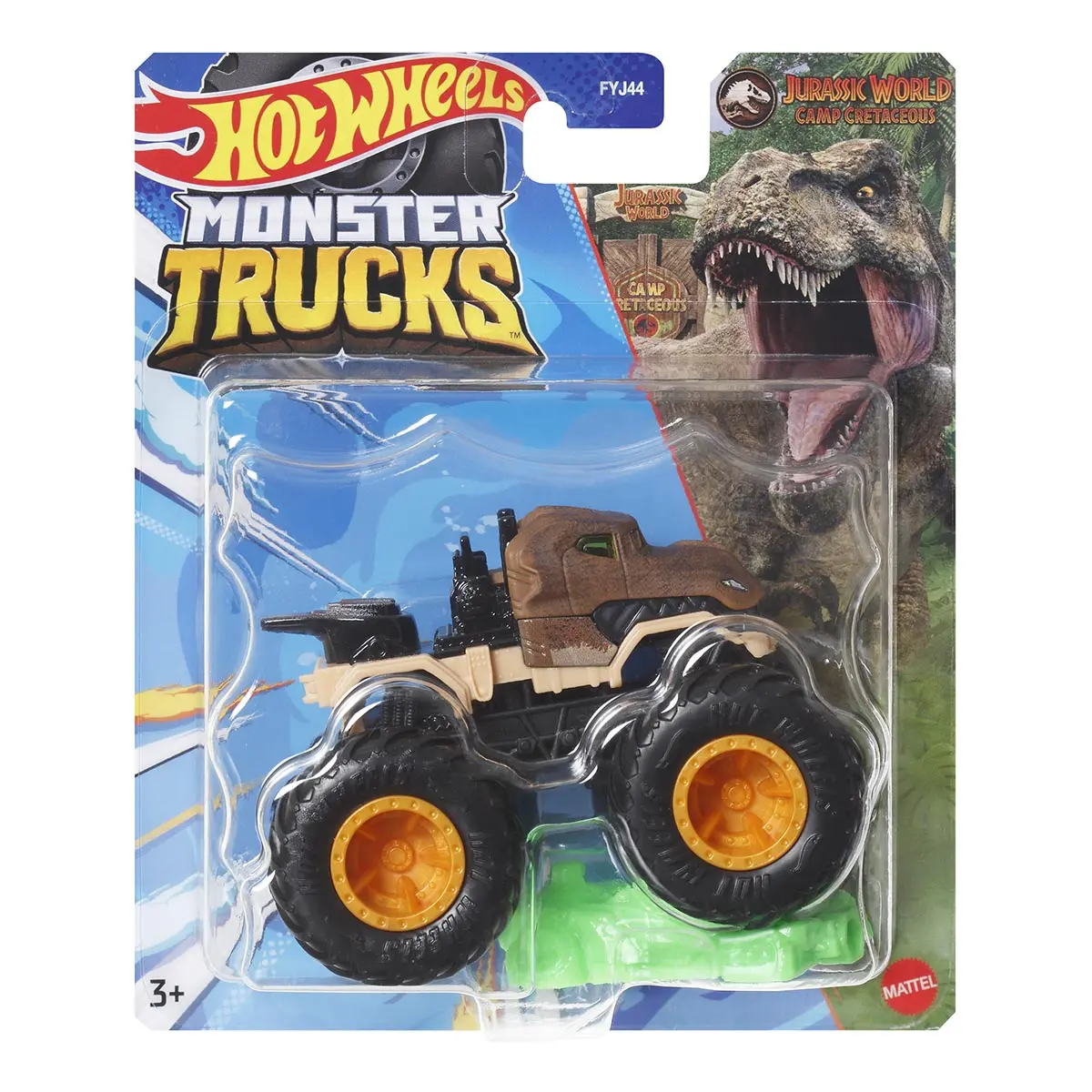Hot Wheels Monster Trucks 2024 - Jurassic World Camp Cretaceous Diecast Vehicle 1