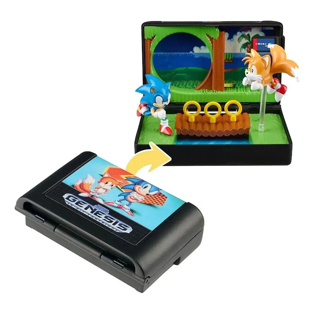 Sega Mega Drive Console Heroes: Sonic The Hedgehog 2: Emerald Hill Zone Diorama 2