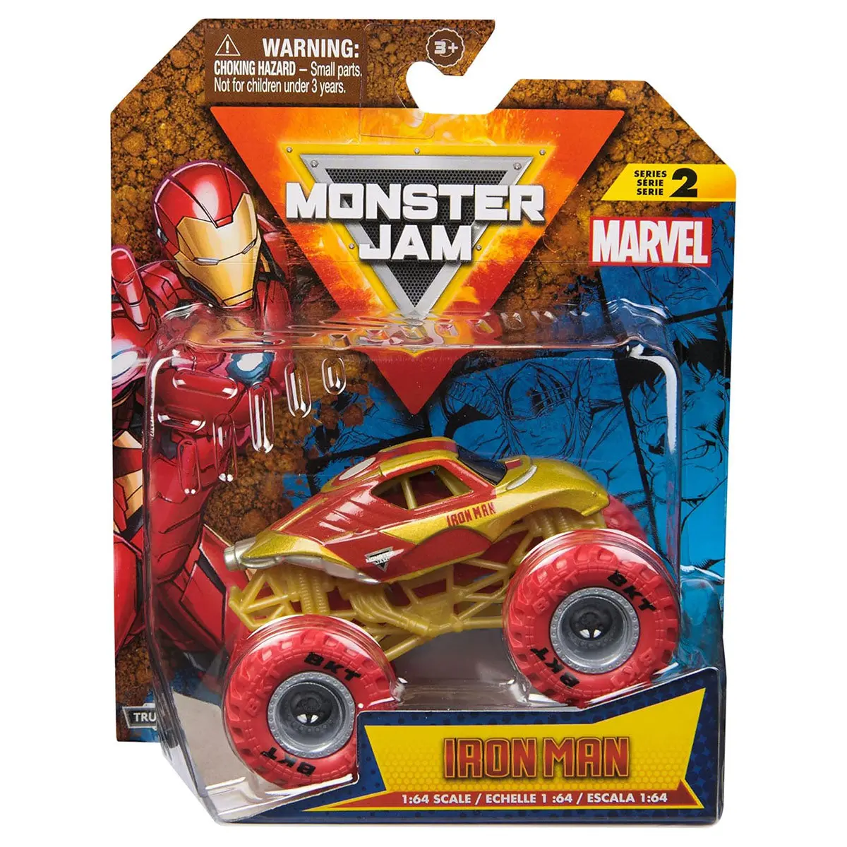Monster Jam Marvel Iron Man Series 2 Truck 1