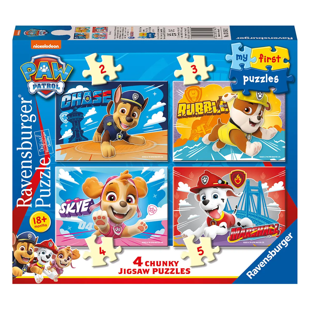 Ravensburger Paw Patrol My First Jigsaw Puzzles 1