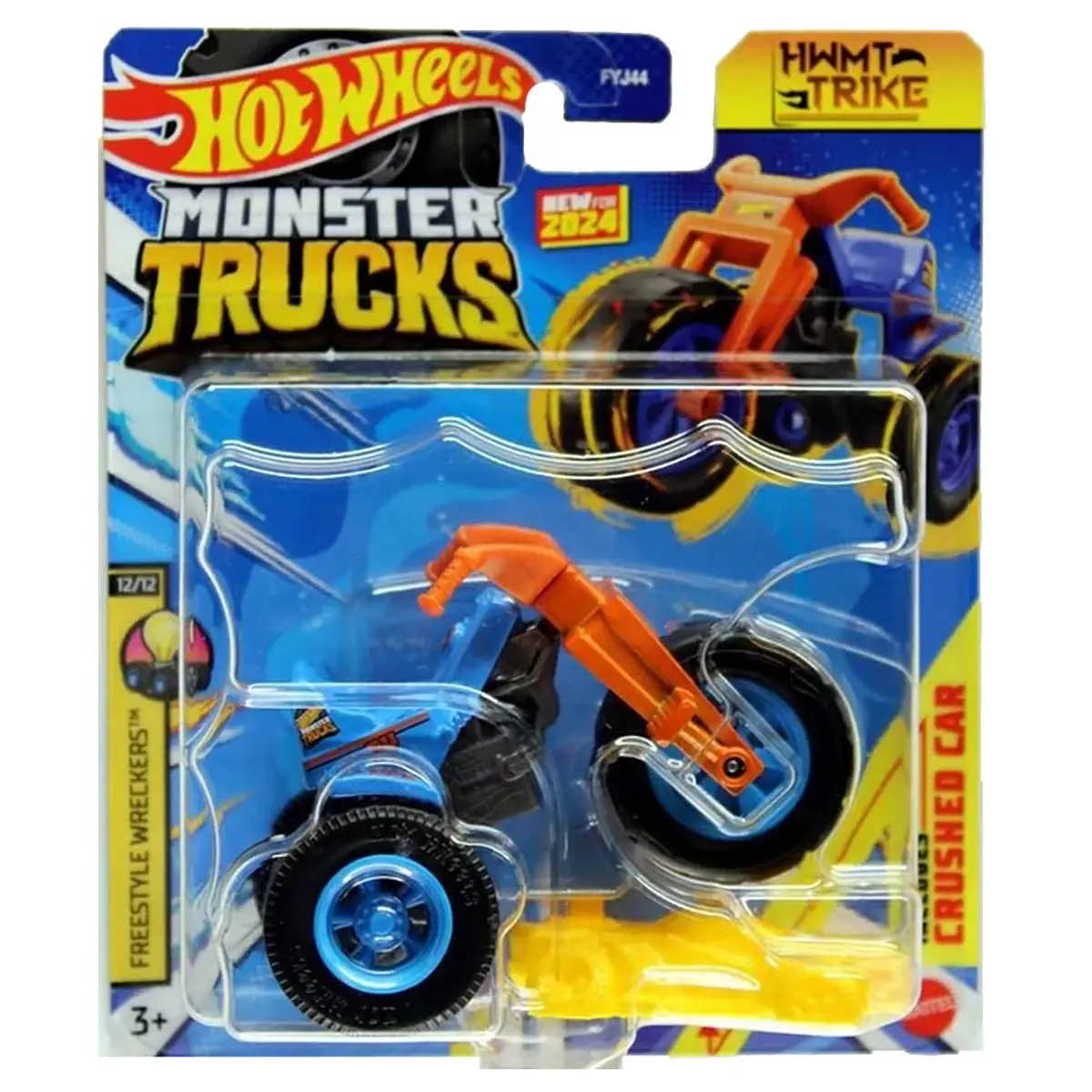 Hot Wheels Monster Trucks Hwmt Trike (12/12) 1