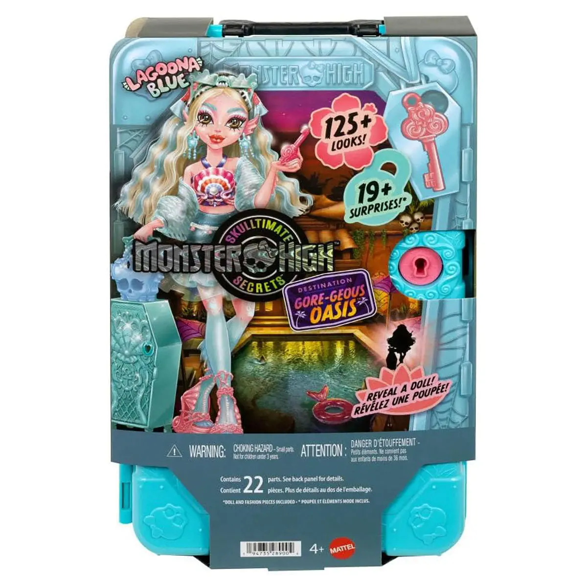 Monster High Skulltimate Secrets Oasis Lagoona Blue Doll 1