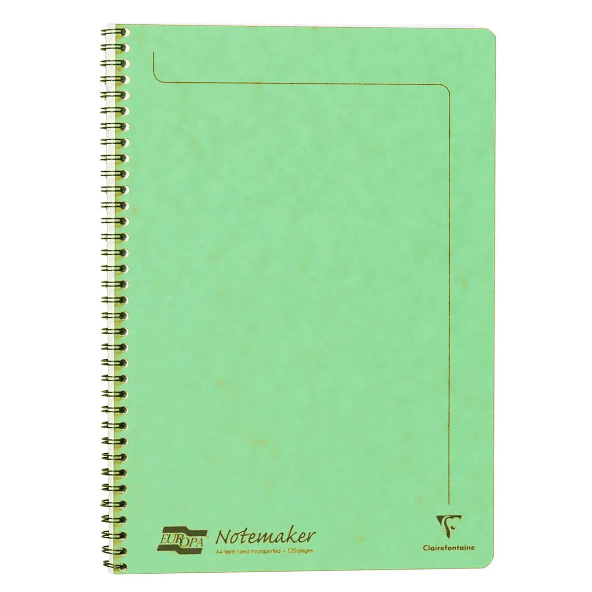 Clairefontaine Europa A4 Notemaker Lime Notebook 1