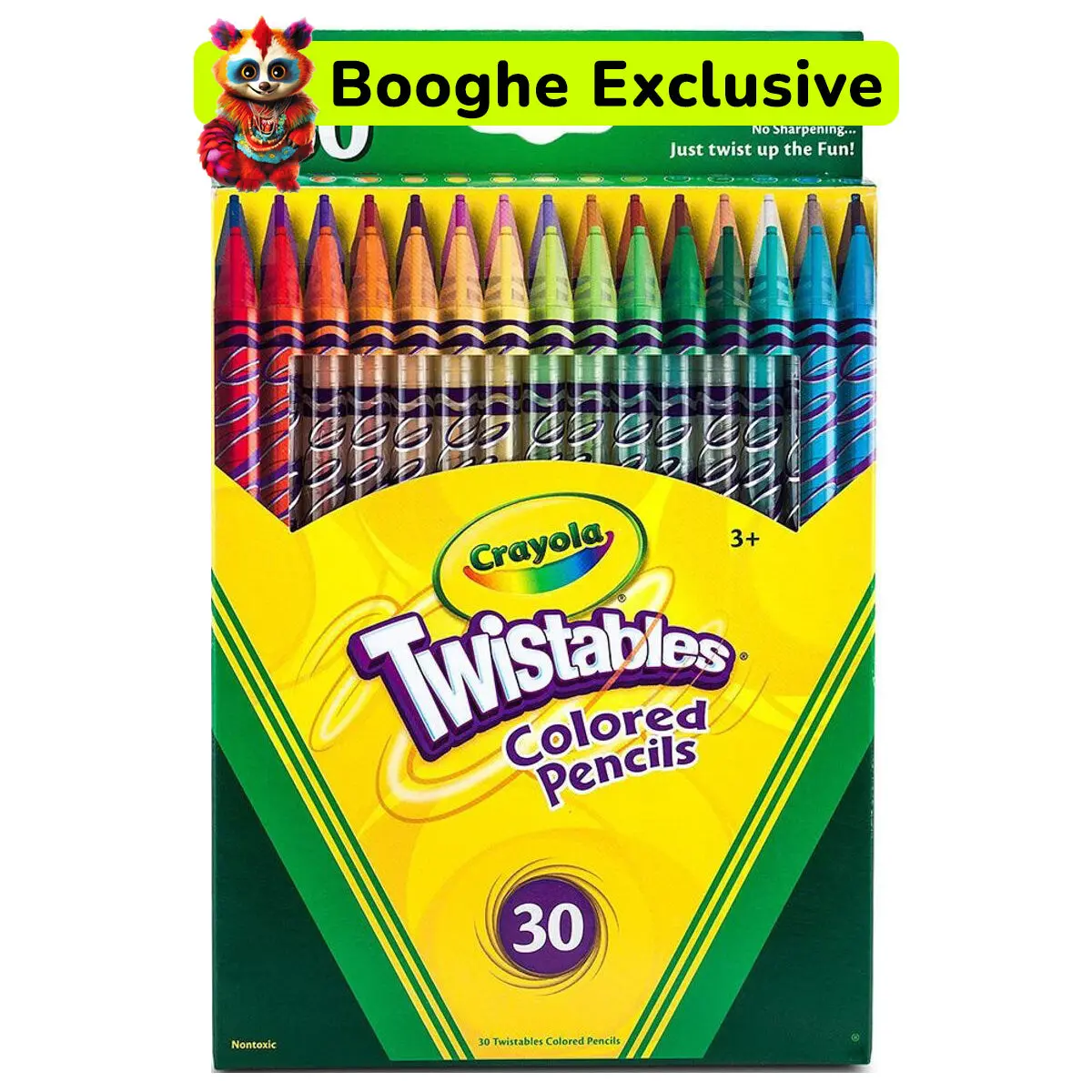 Crayola Twistables Coloured Pencils (30 Pack) 1