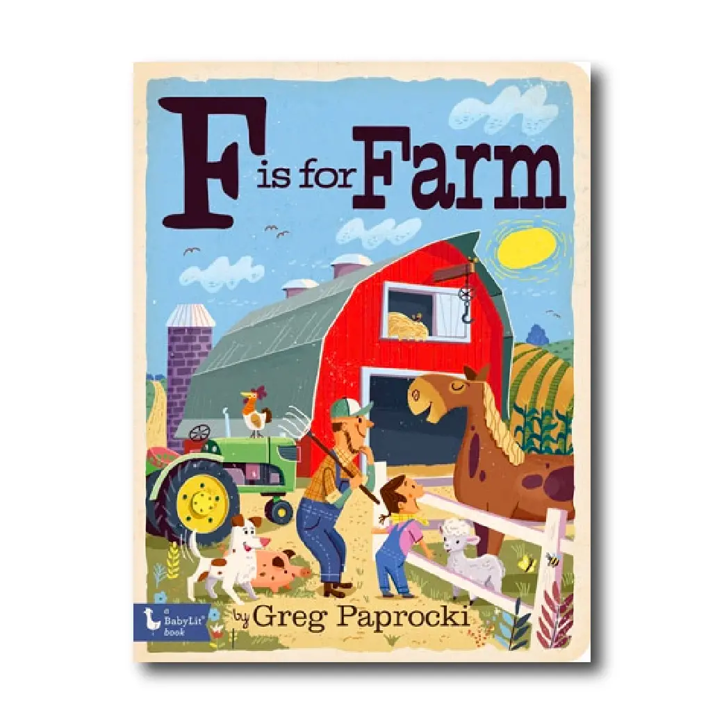 F Is For Farm: Alphabet Board Book 1
