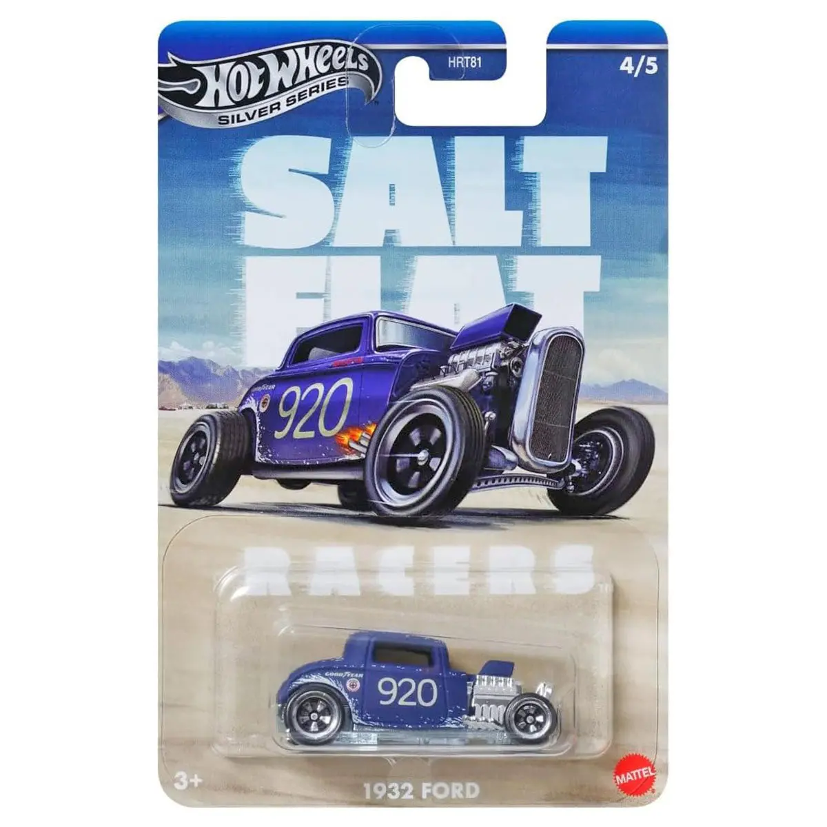 Hot Wheels Silver Series: Salt Flat Racers 1932 Ford Car (4/5) 1