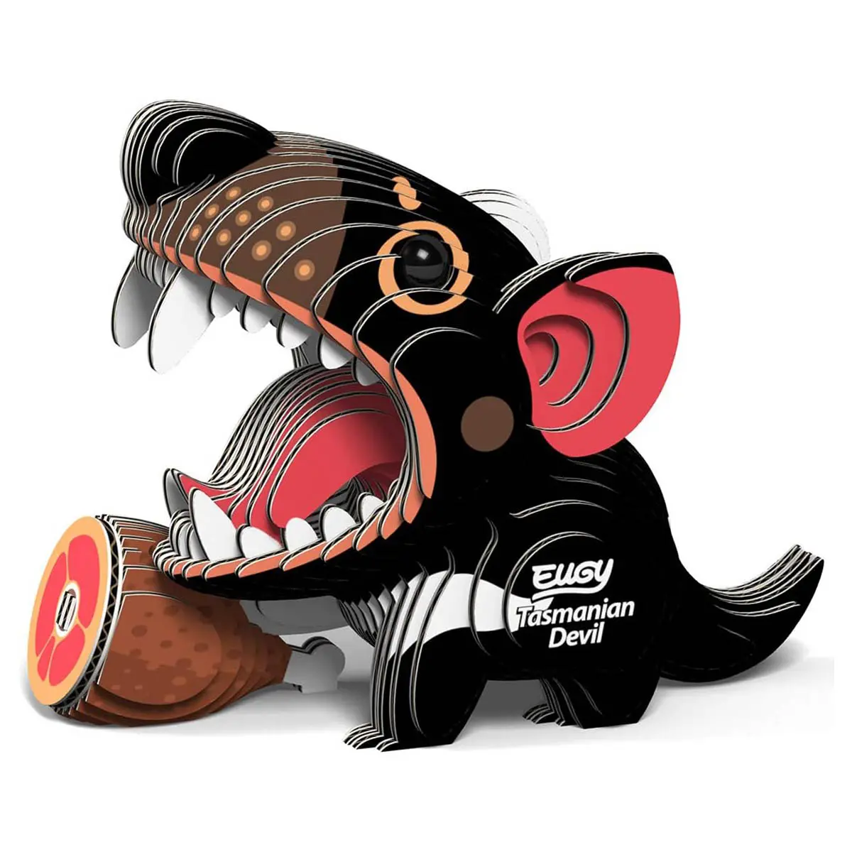 Eugy Tasmanian Devil 3D Cardboard Model Kit 1
