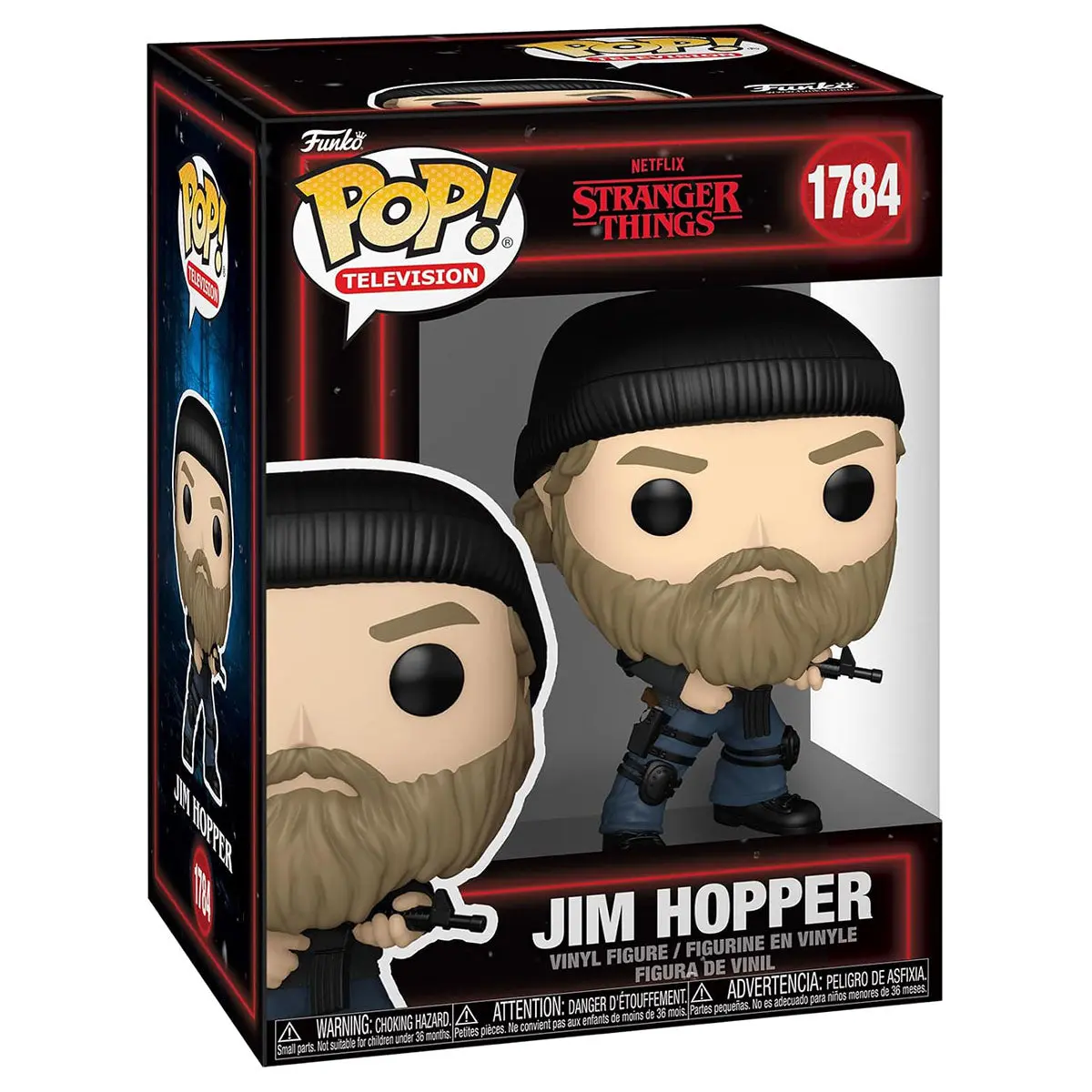 Funko Pop! Television: Stranger Things S5: Jim Hopper Vinyl Figure #1784 1