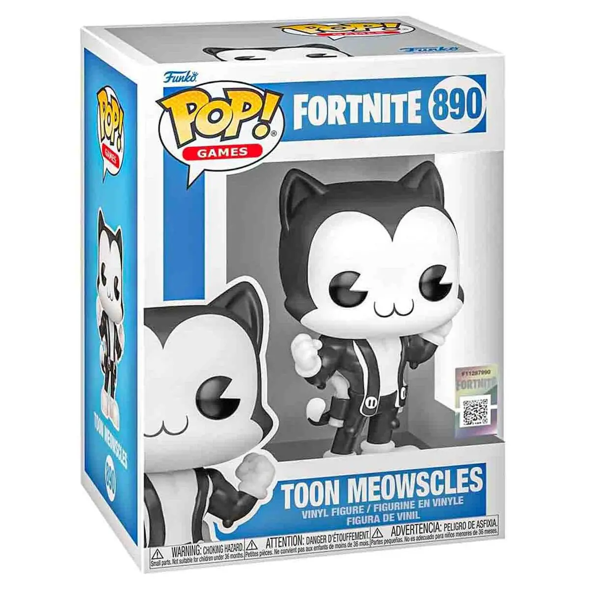 Funko Pop! Games: Fortnite: Toon Meowscles Vinyl Figure #890 1