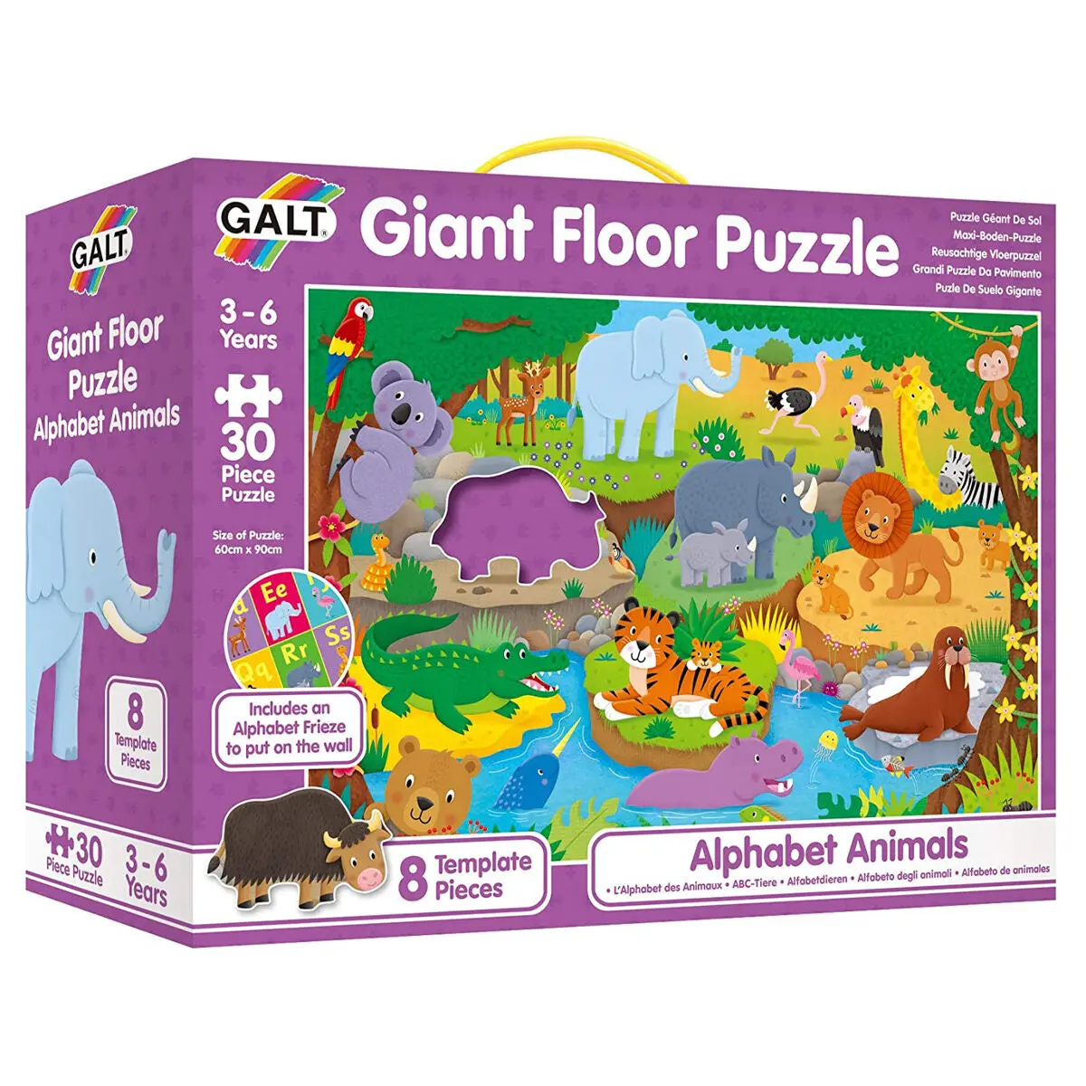 Galt Alphabet Animals Giant Floor Puzzle 30 Piece 1
