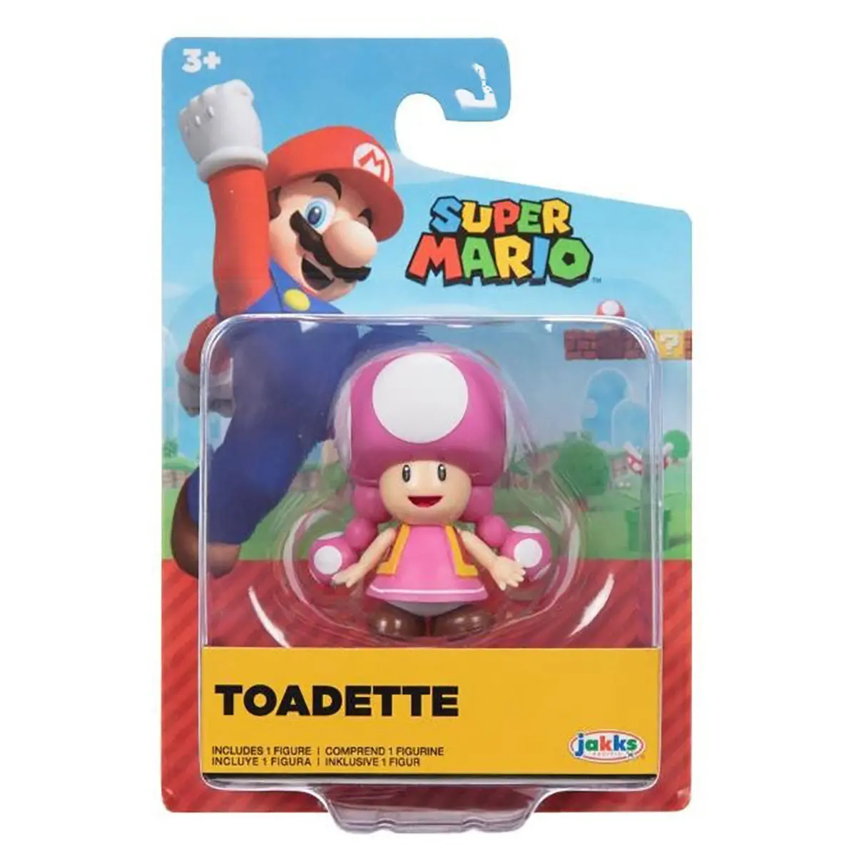 Super Mario Toadette 2.5" Figure 1
