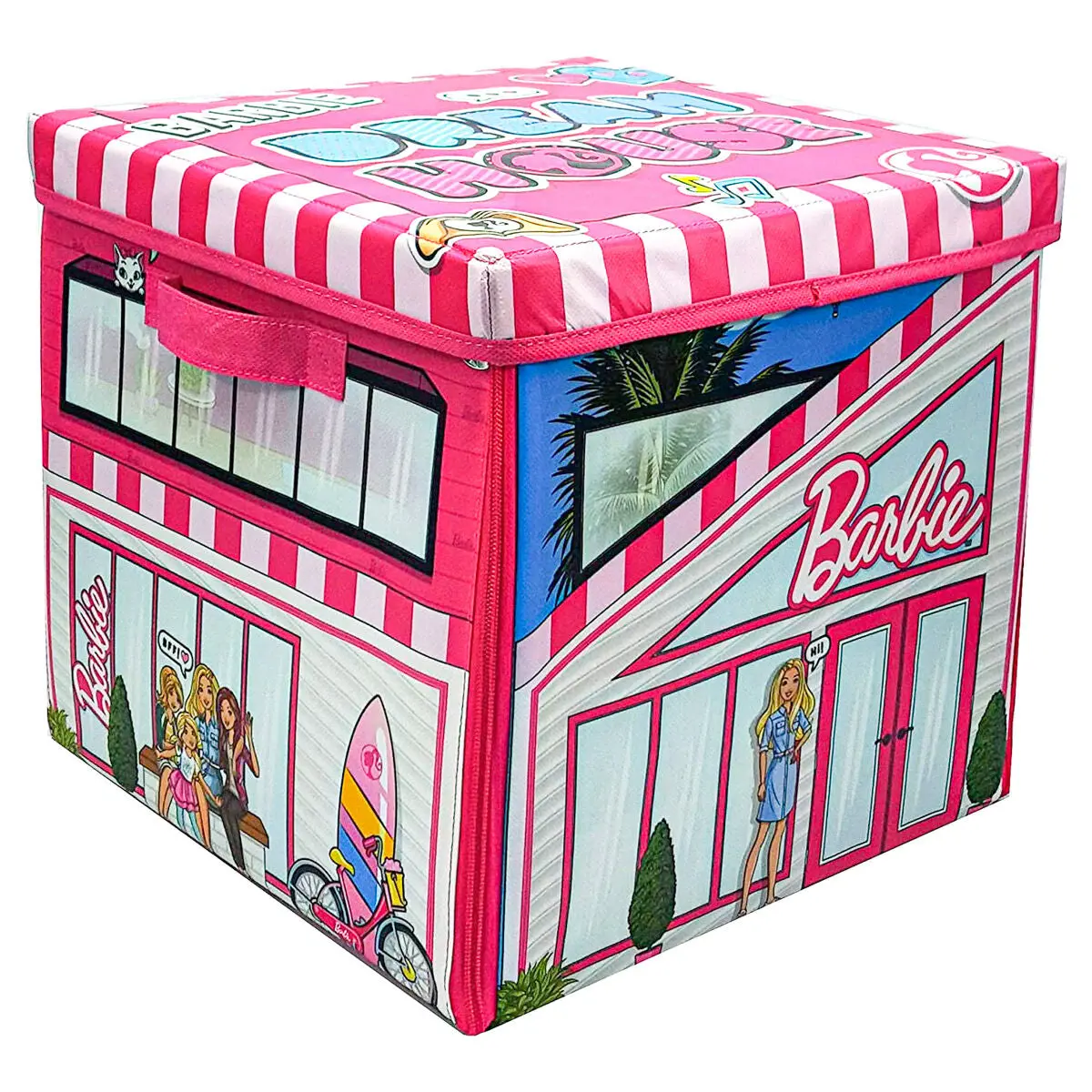 Barbie Zip Bin Dream House Playmat & Storage Box 1