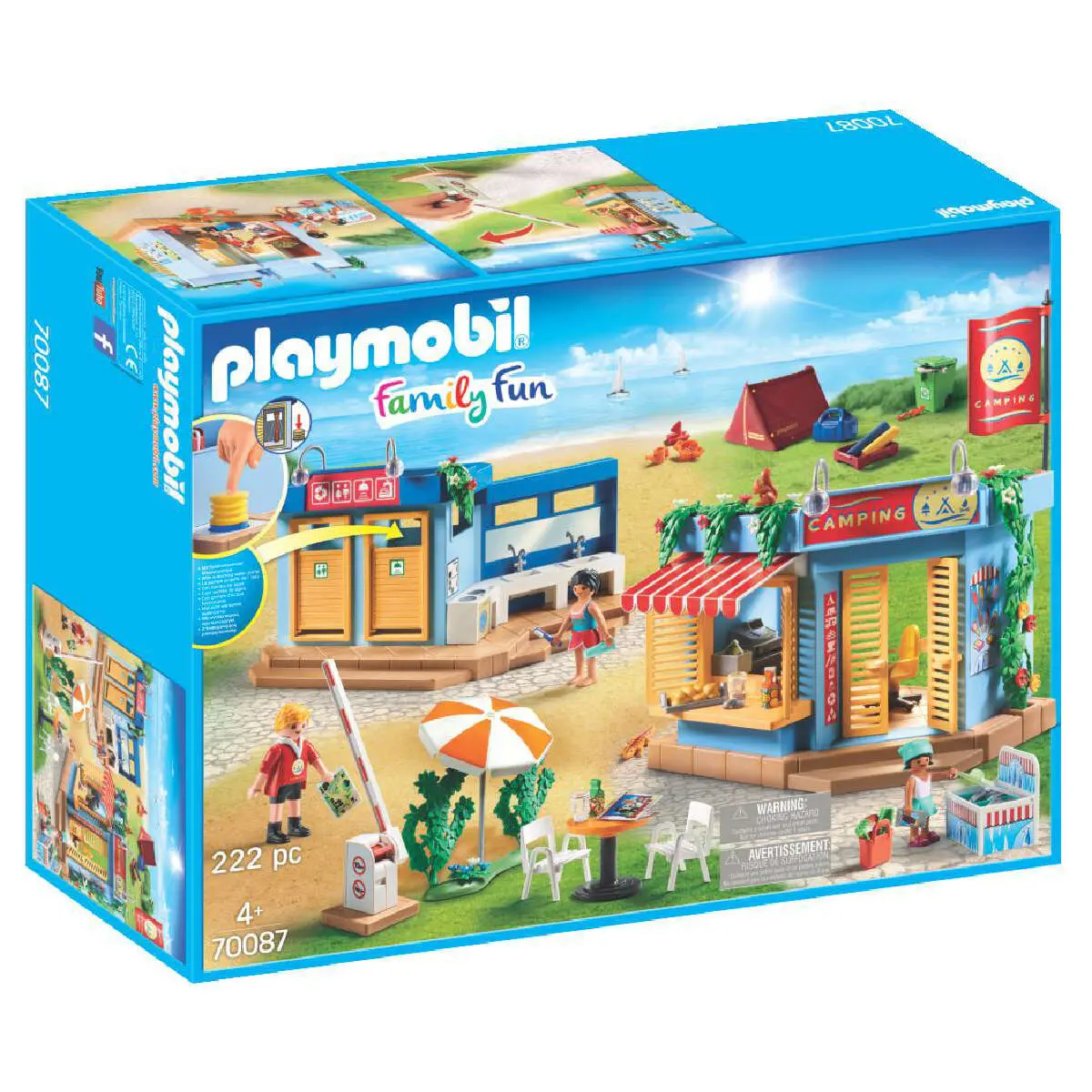 Playmobil Family Fun Large Campground Playset 1