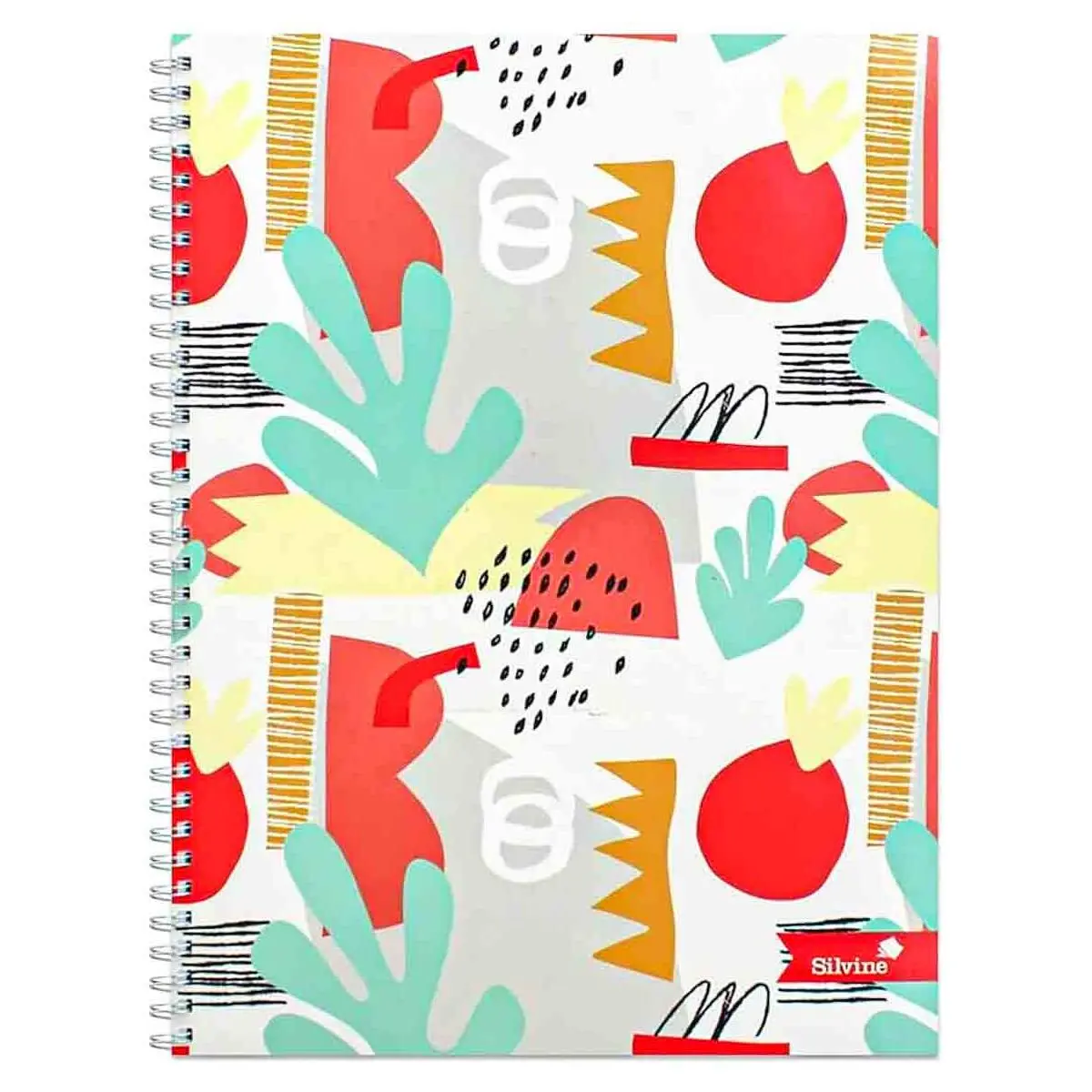 Silvine Marlene West 'Hearts And Flowers' A4 Notebook 160 Pages (Styles Vary) 1