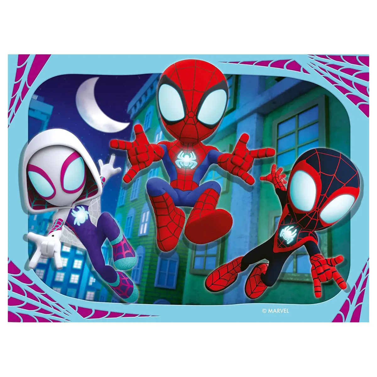 Ravensburger Marvel Spidey & His Amazing Friends 4 In A Box Jigsaw Puzzles 2