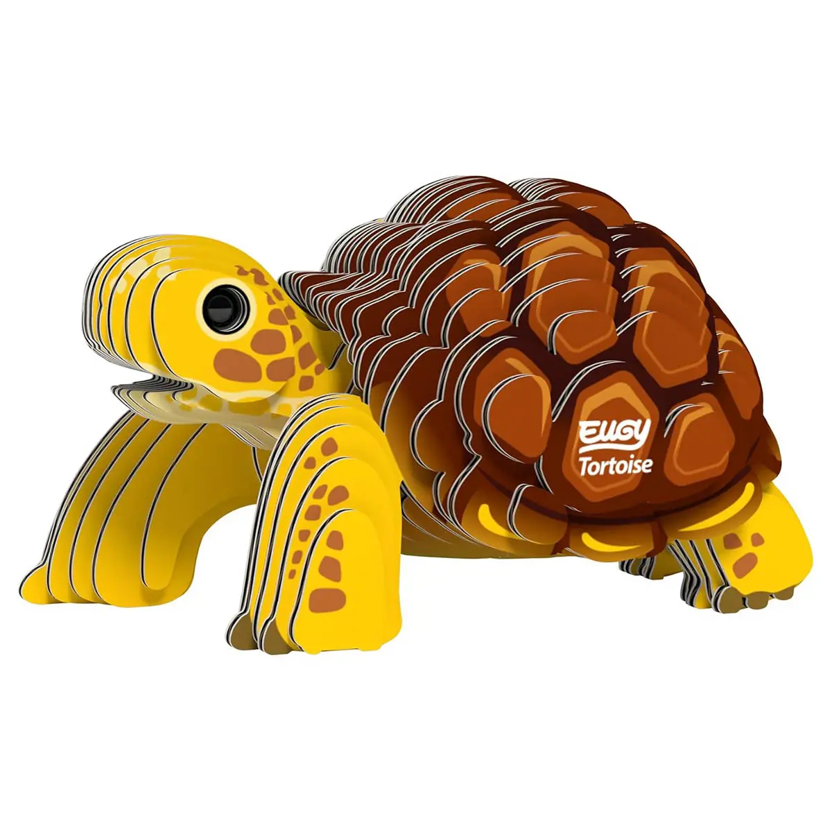 Eugy Tortoise 3D Cardboard Model Kit 1