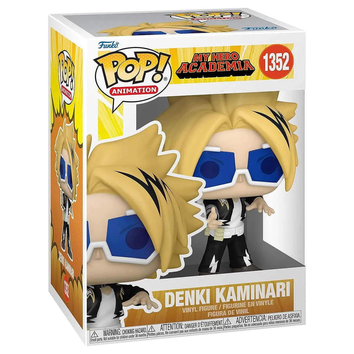 Funko Pop! Animation: My Hero Academia S5: Denki Kaminari Vinyl Figure #1352 1